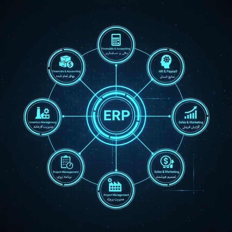 ERP SOFTWARE DIAGRAM